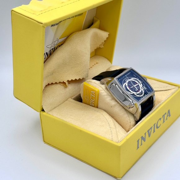 Invicta S1 Rally Tachymeter 44mm Black Dial 100 WR Meter Men's Watch F0042 - Picture 11 of 14